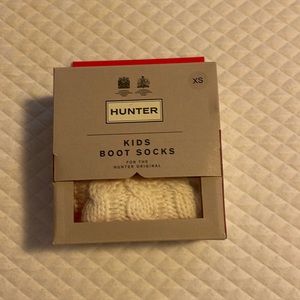 Hunter kids boots socks